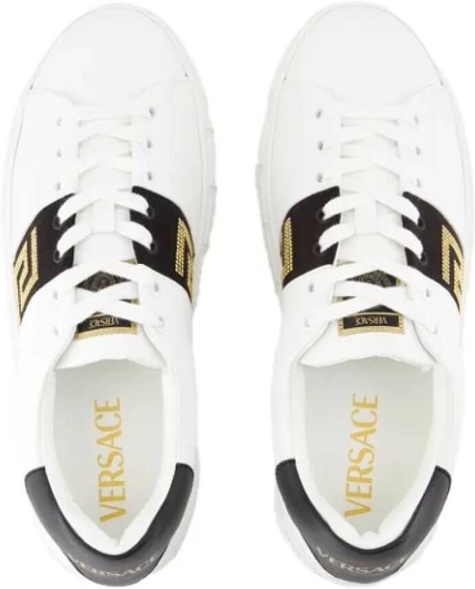 Versace Fabric sneakers White Heren