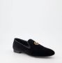 Versace Zwarte fluwelen loafers met Medusa-detail Black Heren - Thumbnail 2