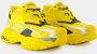 Versace Gele Leren Lage Sneakers Yellow Heren - Thumbnail 2