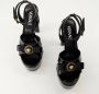 Versace Gianni Ribbon Hak Sandalen Black Dames - Thumbnail 6