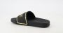 Versace Gouden Logo Slides Lente-Zomer 2025 Black Dames - Thumbnail 3