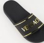 Versace Gouden Logo Slides Lente-Zomer 2025 Black Dames - Thumbnail 5