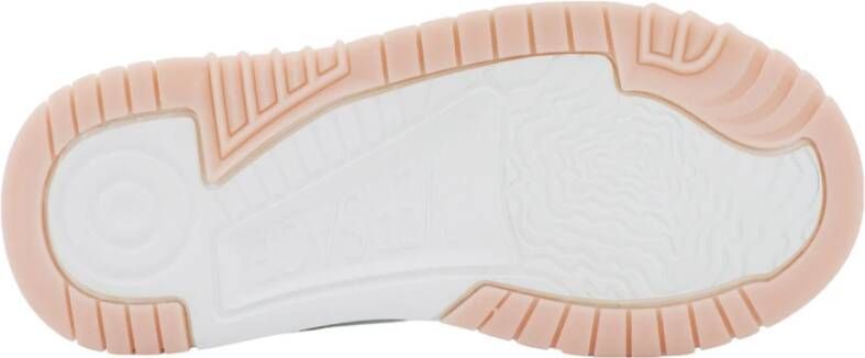 Versace Greca Detail Leren Sneakers White Dames