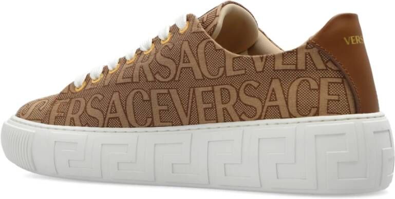 Versace Greca sneakers Beige Dames