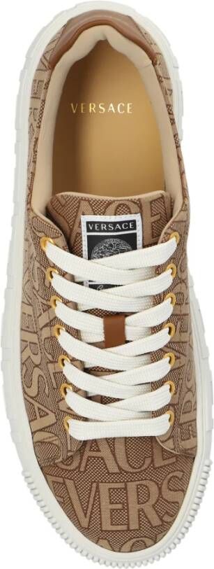 Versace Greca sneakers Beige Dames