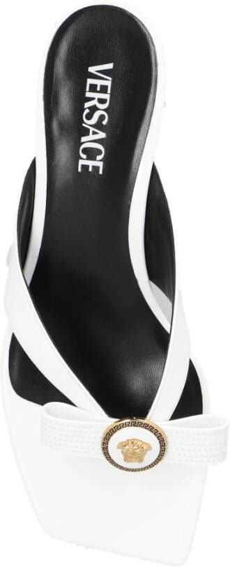 Versace Hakken flip-flops White Dames