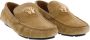 Versace Heren Driver Suede Beige Heren - Thumbnail 4