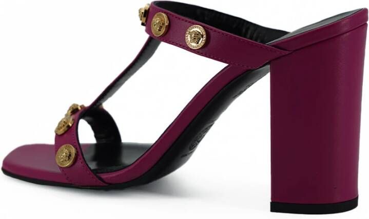 Versace High Heel Sandals Paars Dames