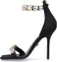 Versace High Heel Sandals Black Dames - Thumbnail 2