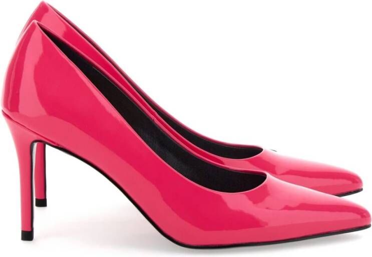 Versace Hoge Hak Couture Schoenen Pink Dames