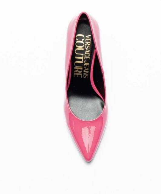 Versace Hoge Hak Couture Schoenen Pink Dames