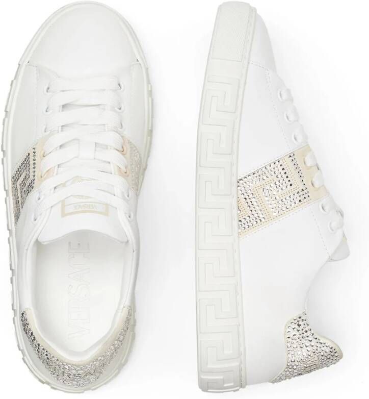 Versace Ivory Sneakers White Dames