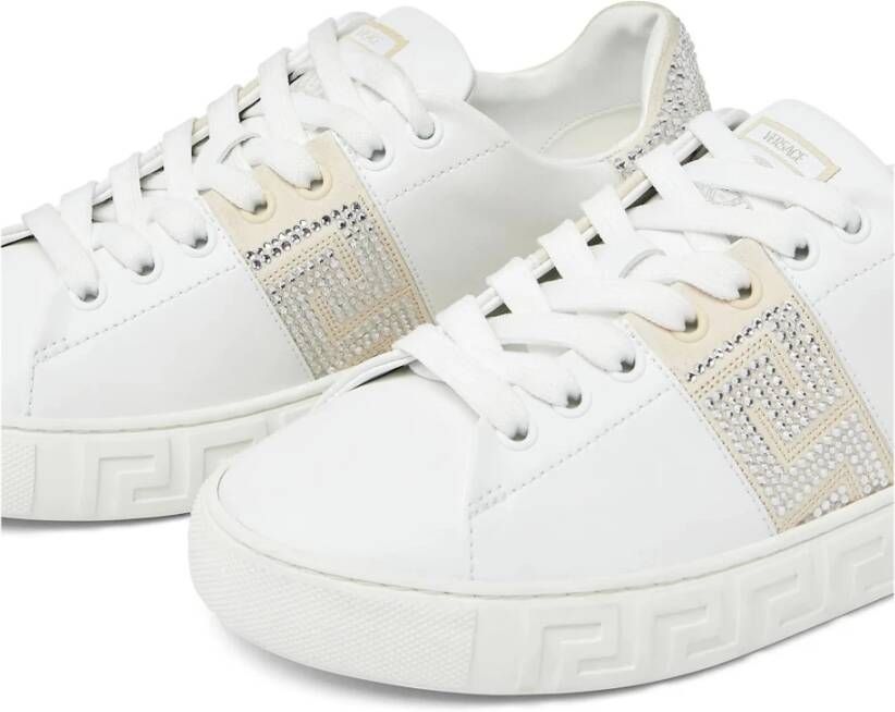 Versace Ivory Sneakers White Dames