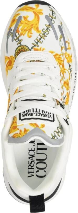 Versace Jeans Couture Abstract Multicolor Dynamische Sneakers Multicolor Heren