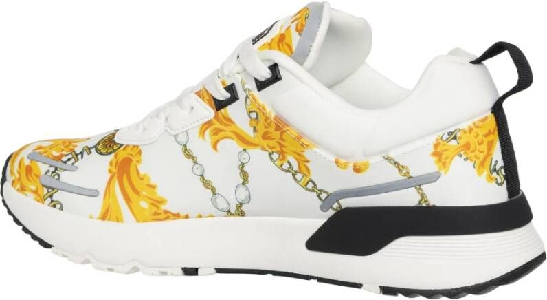 Versace Jeans Couture Abstract Multicolor Dynamische Sneakers Multicolor Heren