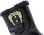 Versace Jeans Couture Drew Naplak Mode Winterlaarzen Black Dames - Thumbnail 9