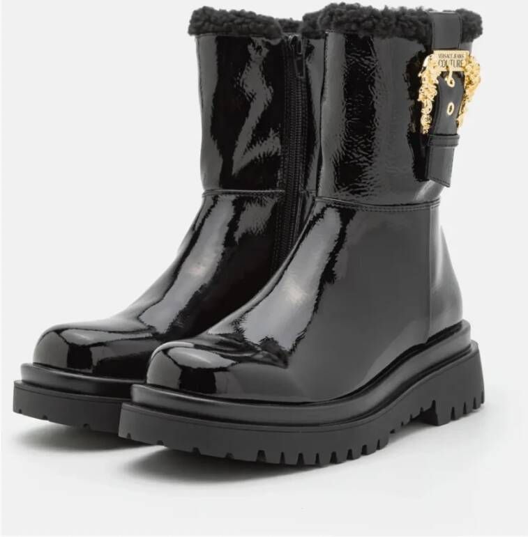 Versace Jeans Couture Ankle Boots Zwart Dames