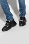 Versace Jeans Couture Lage profiel sneakers voor heren met gladde graaninzetten Black Heren - Thumbnail 56