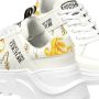 Versace Jeans Couture Chain Couture Lage Top Veterschoenen White Heren - Thumbnail 3