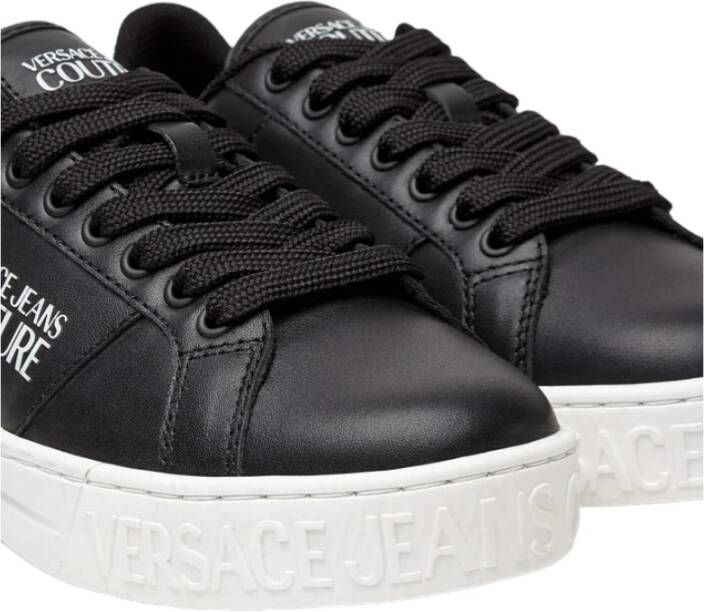 Versace Jeans Couture Donna Sneakers 72Va3Skb Zp097 Black Dames