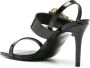Versace Jeans Couture Barok Hoge hakken sandalen Black Dames - Thumbnail 9
