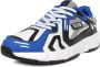 Versace Jeans Couture Grijze Suède Sneakers met Rubberen Logo Blue Dames - Thumbnail 2