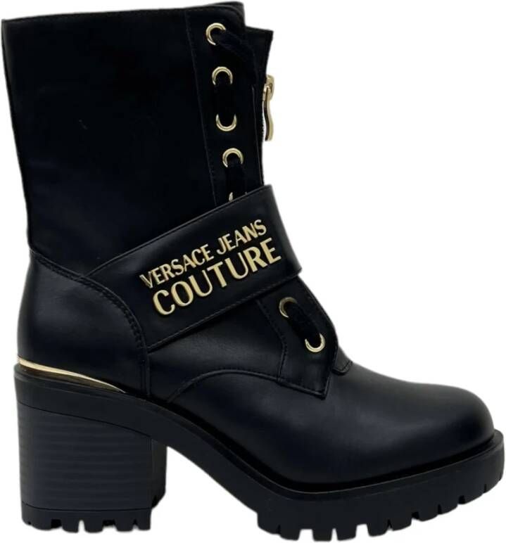 Versace Jeans Couture Heeled Boots Zwart Dames