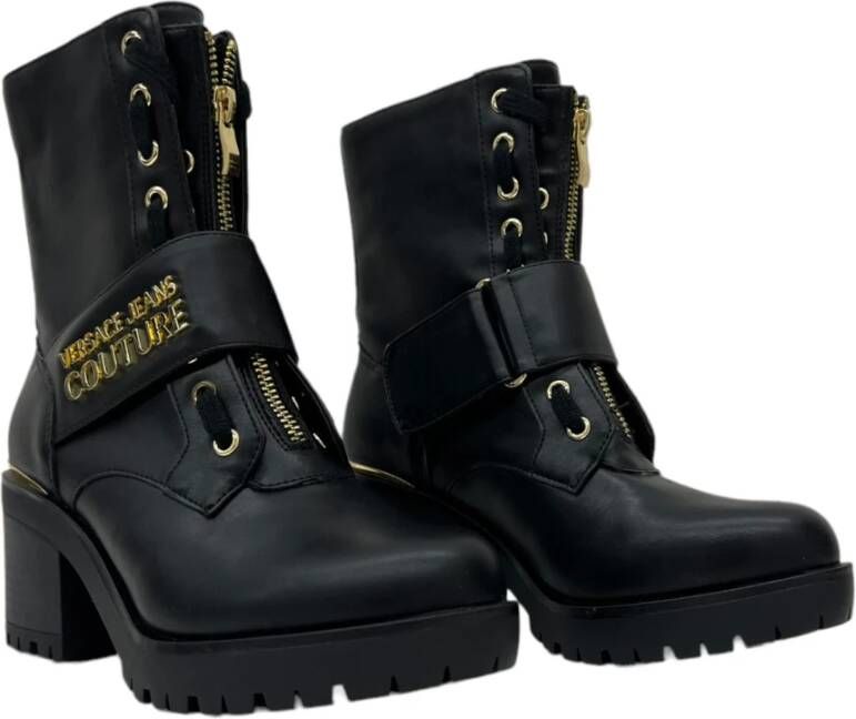 Versace Jeans Couture Heeled Boots Zwart Dames