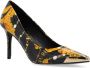 Versace Jeans Couture Zwarte Hak Pumps voor Glamoureuze Outfits Black Dames - Thumbnail 5