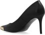 Versace Jeans Couture Zwarte Hak Schoenen ***cv Black Dames - Thumbnail 5