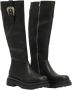 Versace Jeans Couture Zwarte casual gesloten enkellaarzen Black Dames - Thumbnail 2