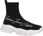 Versace Jeans Couture Zwarte Sneakers voor Vrouwen Aw24 Black Dames - Thumbnail 3