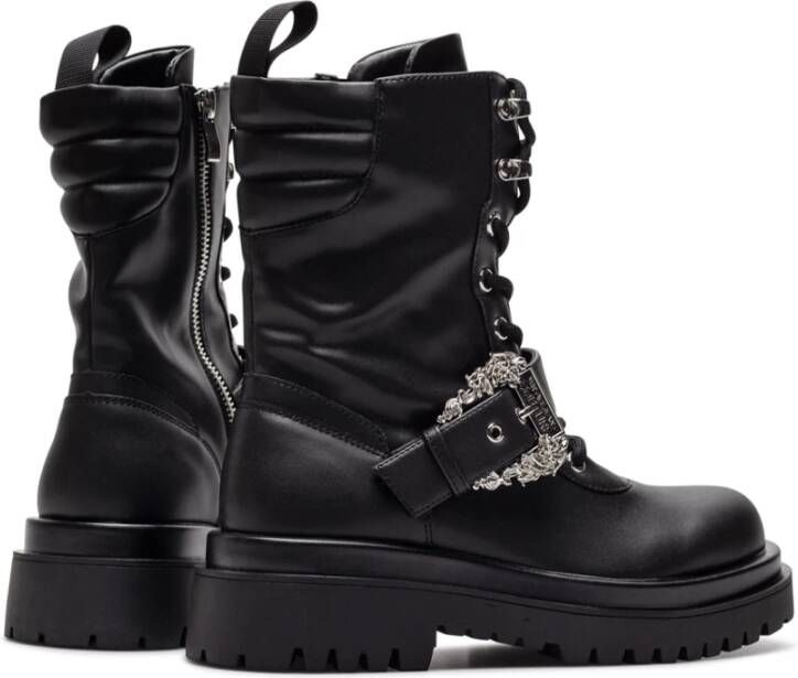 Versace Jeans Couture Lace-up Boots Zwart Dames