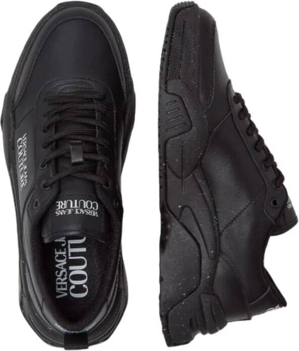 Versace Jeans Couture Lage Sneakers Black Heren