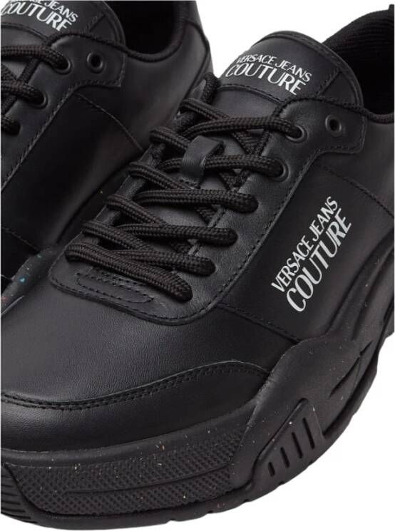 Versace Jeans Couture Lage Sneakers Black Heren