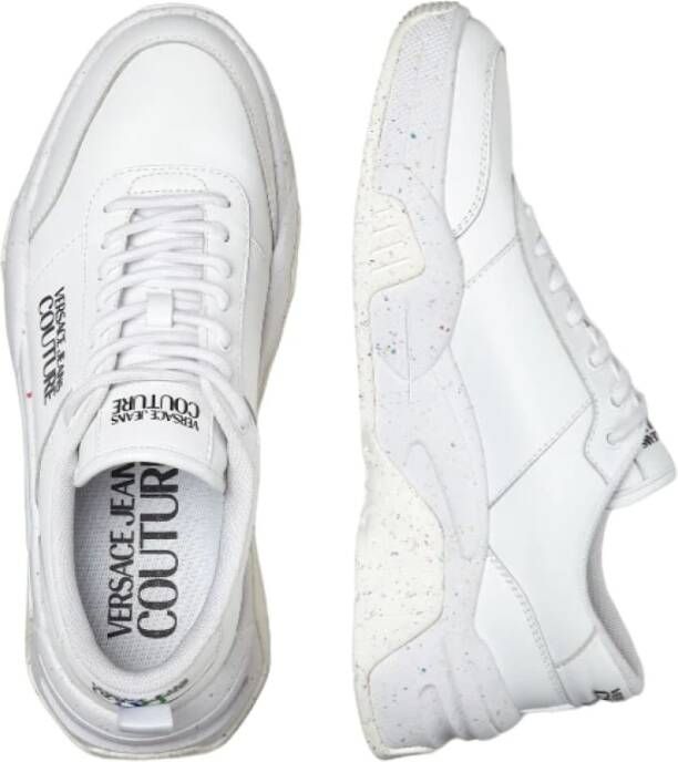 Versace Jeans Couture Lage Sneakers White Heren