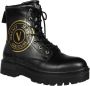 Versace Jeans Couture Leren enkellaarzen Black Heren - Thumbnail 2