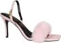 Versace Jeans Couture Logo Hak Sandalen Pink Dames - Thumbnail 2