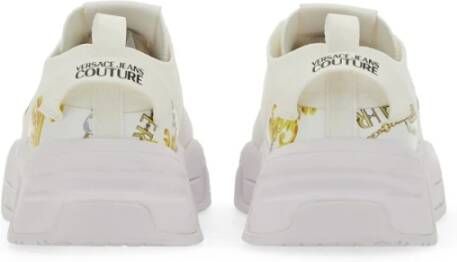 Versace Jeans Couture Logo Sneaker voor vrouwen White Dames