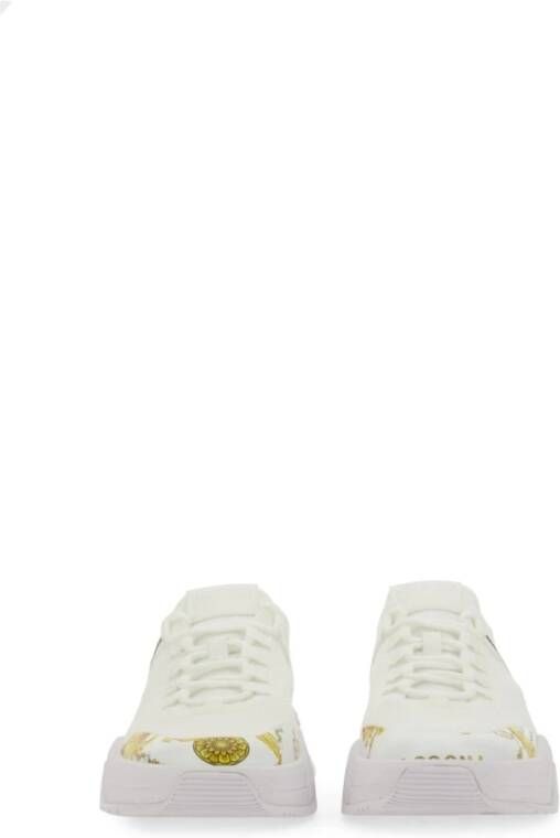 Versace Jeans Couture Logo Sneaker voor vrouwen White Dames