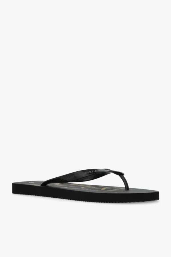 Versace Jeans Couture Merk-slides Zwart Heren