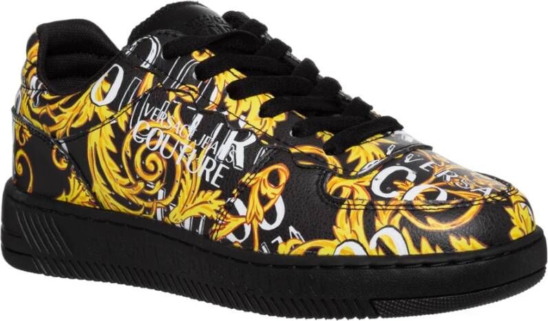 Versace Jeans Couture Meyssa Logo Couture Sneakers Zwart Dames