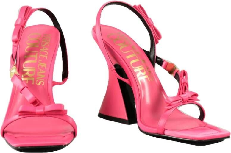 Versace Jeans Couture Mode Schoenen in Andere Vezels Pink Dames