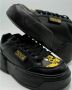 Versace Jeans Couture Zwarte Sneakers voor Vrouwen Aw24 Black Dames - Thumbnail 7