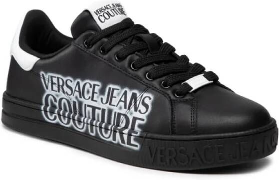 Versace Jeans Couture Modieuze Array Damessneakers Black Dames