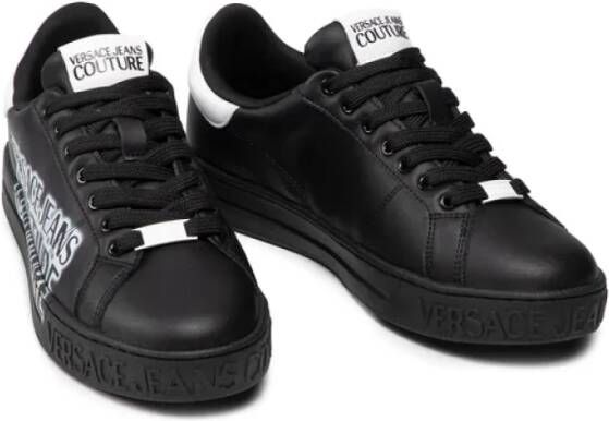 Versace Jeans Couture Modieuze Array Damessneakers Black Dames