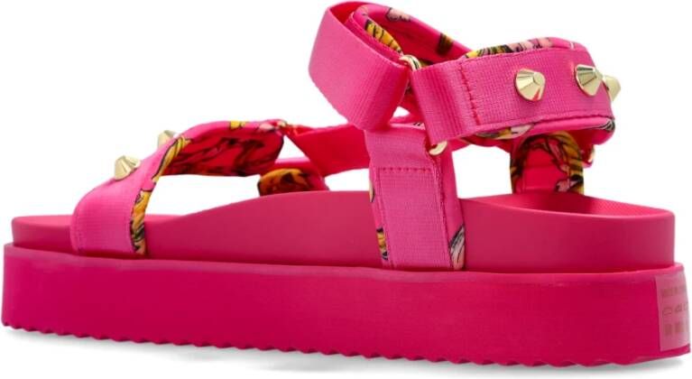 Versace Jeans Couture Plateau sandalen Pink Dames