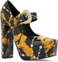 Versace Jeans Couture Zwarte Pumps voor Dames Black Dames - Thumbnail 4