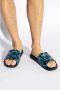 Versace Jeans Couture Versace Couture Heren Slippers Blauw 78YA3SQ4-ZS365 283 - Thumbnail 3