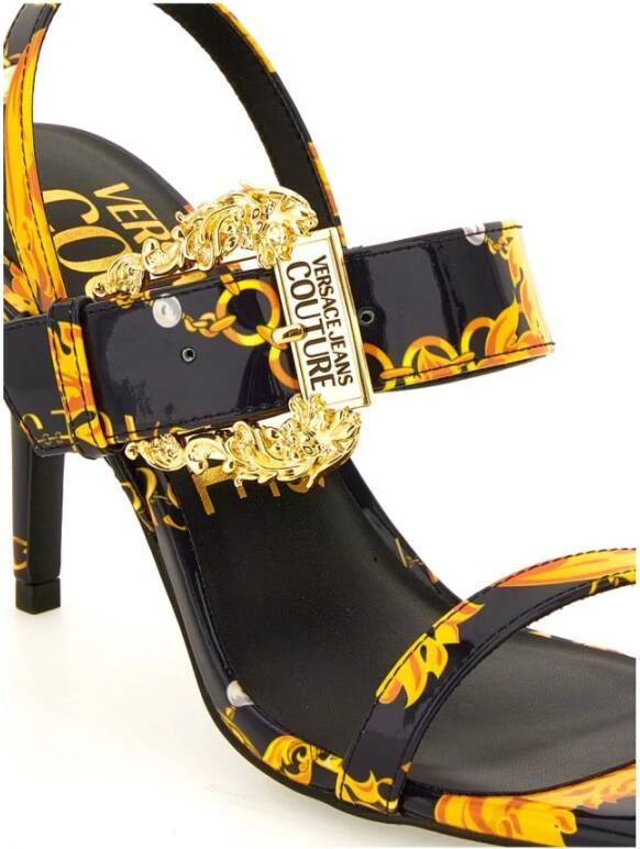 Versace Jeans Couture Sandalen Black Dames